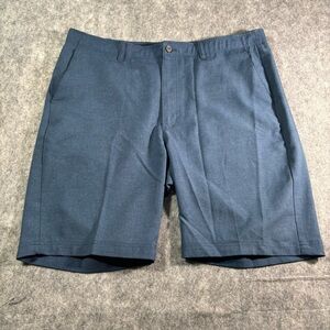 Pebble Beach Mens Blue Dry‎ Lux Performance 9 in Inseam Shortds Size 38